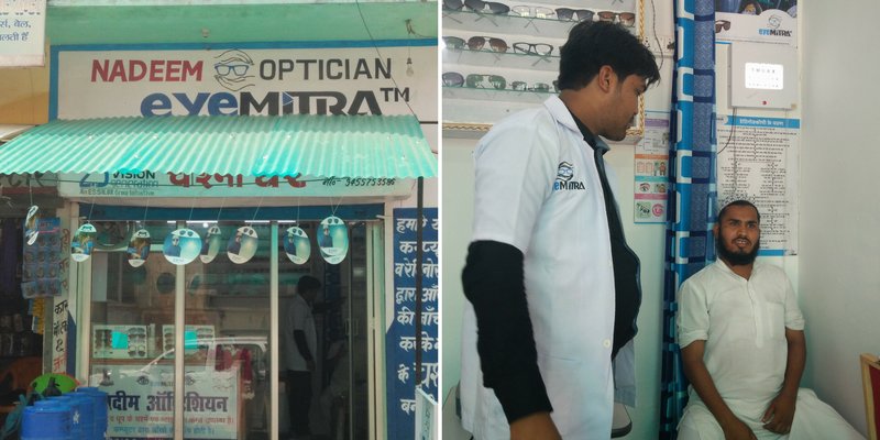 YourStoryCo's tweet photo. Eye Mitra Opticians: French lens company Essilor is helping rural opticians set up business #CSR https://t.co/di1wX8TP5U @seechange4all https://t.co/yYgmnGGChc