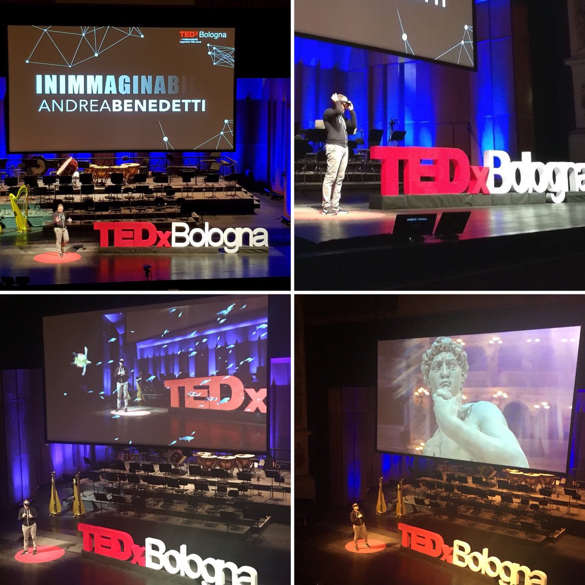 anBenedetti's tweet photo. Un’esperienza straordinaria in un luogo straordinario.
Storie, esperienze, culture, idee.
Grazie!
#Inimmaginabile #TEDxBologna https://t.co/rL7HN4Xwwu