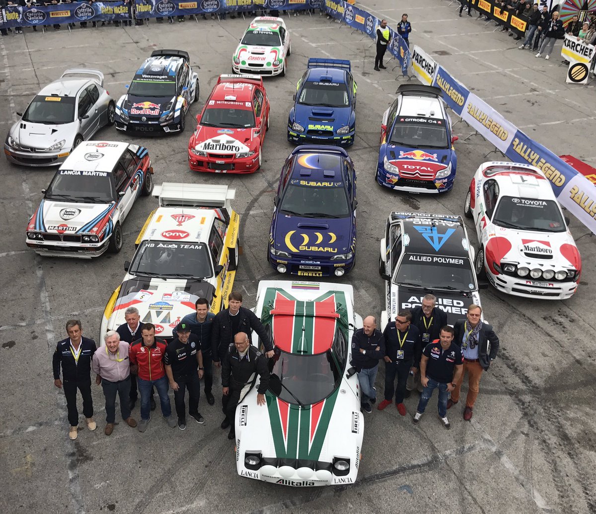 <a href="/OfficialWRC/">FIA World Rally Championship</a> champions with their toys! 😉 #RallyLegend