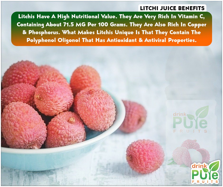 drinkpurefruit's tweet photo. #Benefits Of DRINK PURE LITCHI JUICE ๐ #PureSip https://t.co/BumVxxNrs0