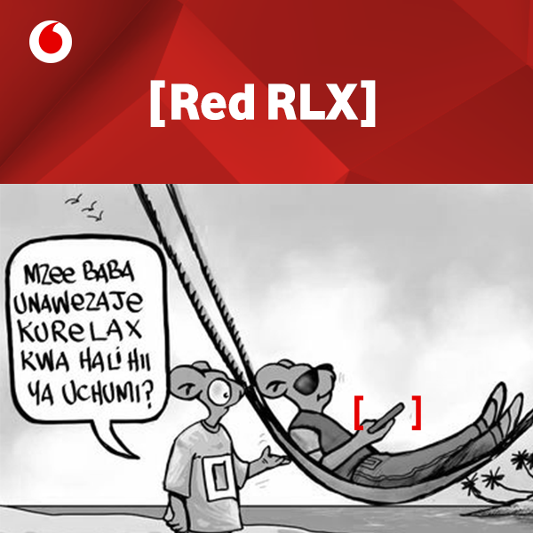 VodacomTanzania's tweet photo. Kifurushi cha #RedRLX ambacho sasa kimeboreshwa zaidi kinakuwezesha kuishi bila wasi kwa kukupa MB, dakika na SMS zaidi, piga *149*01#. https://t.co/QnDwSVFTJr