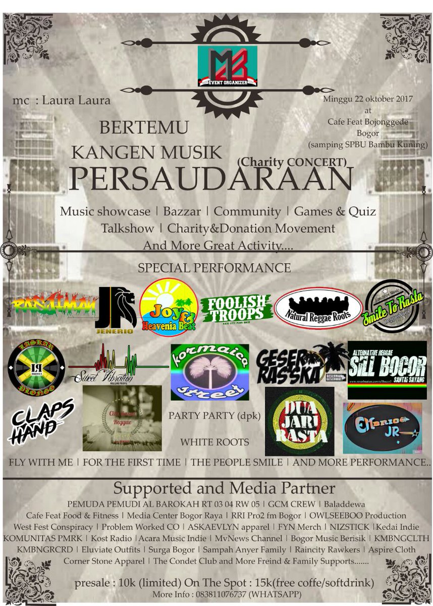 Malam ini!!! at Caffe Feat Bojong Gede, Bogor. On stage 21.00 WIB. See yaaa 🙌🍺