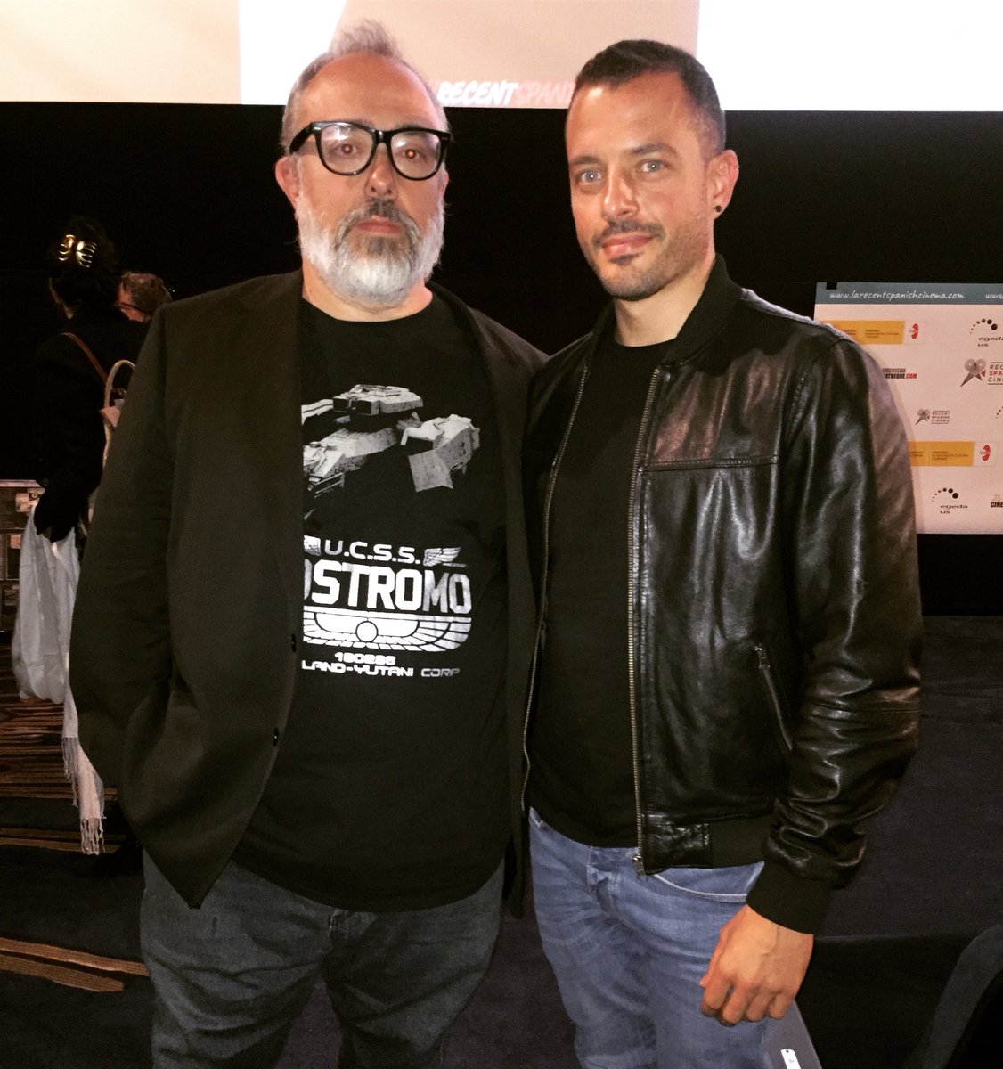 Director 🎥Alex de la Iglesia🎬 
⭐️Recent Spanish Cinema Festival⭐️
en #Hollywood 🇺🇸😎<a href="/RSpanishCinema/">RecentSpanishCinema</a> <a href="/alexdelaIglesia/">De la Iglesia</a> #actor #director #cinema