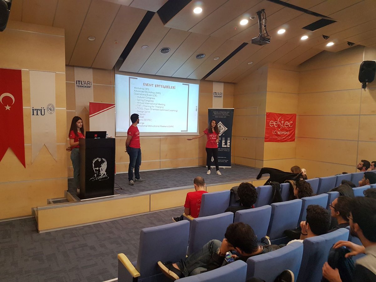 itu_ieee's tweet photo. IEEE İTÜ komitelerinden EESTEC LC ISTANBUL bugün eğitim ve eğlence ile dolu dolu Motivasyon Hafta Sonu etkinliklerinde... https://t.co/lkSGgZzjTh