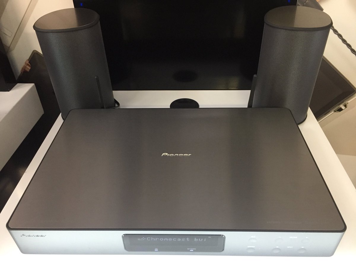 pioneer_uk's tweet photo. We’re showing our cable-free System at the #HughesHomeTechShow today. With Chromecast built-in it works brilliantly with Google Home. 🎵🎶 https://t.co/9r1rY0sIwf
