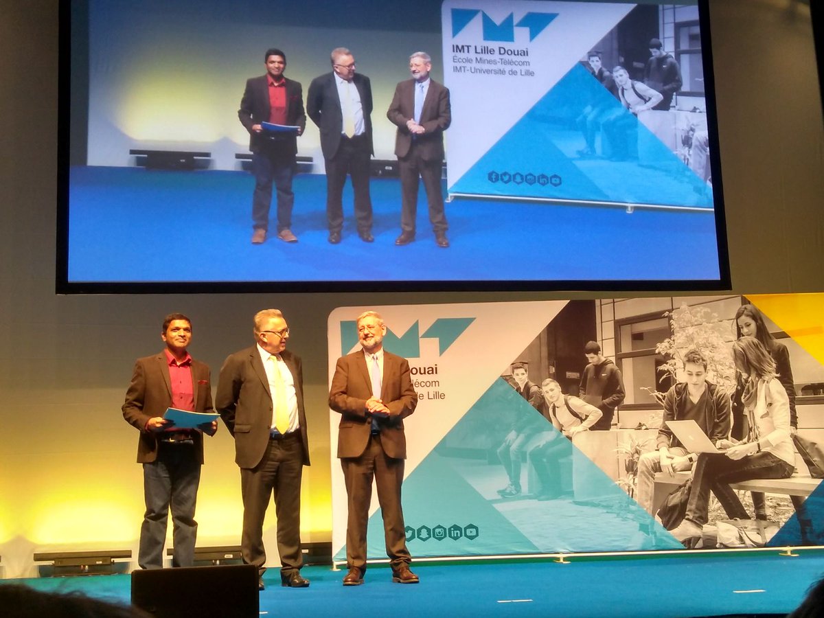 KalpPra's tweet photo. A wonderful day  at the @IMTLilleDouai Graduation Ceremony. https://t.co/uK6VUkN3XI