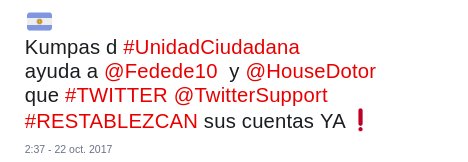LTeresitaSilva's tweet photo. @HouseDotor1 @TwitterSupport Pensé que la habías recuperado Damián me alegró,después me di cuenta
a @Fedede10  y @HouseDotor ↔️ @TwitterSupport #RESTABLEZCAN s/cuentas https://t.co/KjLk4LXxwU