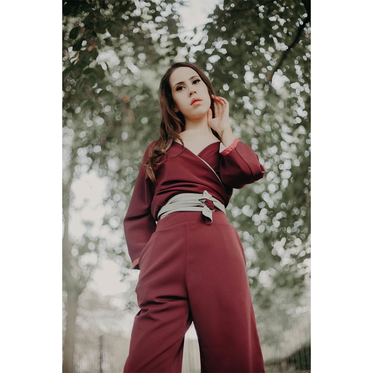 narrowarrowuk's tweet photo. Fashion blogger Love_Ciandra looks amazing in the Shikaku Wrap Top and Yatta Culottes - we can't wait to see the blog post! #fblogger https://t.co/LCpPPeHIBE