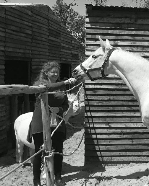 TeresaLEsplin's tweet photo. Met a new #friend this week with a long and fancy name! #horses #riding #happiness #AngloArab https://t.co/K8ebtKz55O
