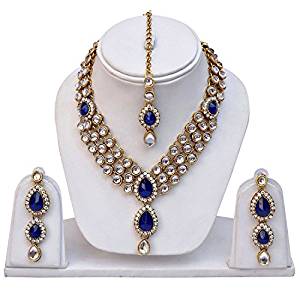happy_talks's tweet photo. Buy Shining Diva Blue Kundan Traditional Necklace Jewellery Set with Earrings for Women Online https://t.co/e2qCB6SxKv Buy #Ornaments online https://t.co/mGZ8cLJ6ln