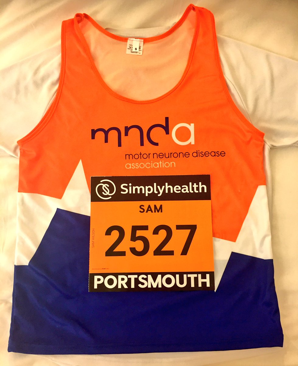 samwilson19's tweet photo. Up and ready for the #GreatSouthRun today! #teamMNDA #Portsmouth https://t.co/wew57YooFW