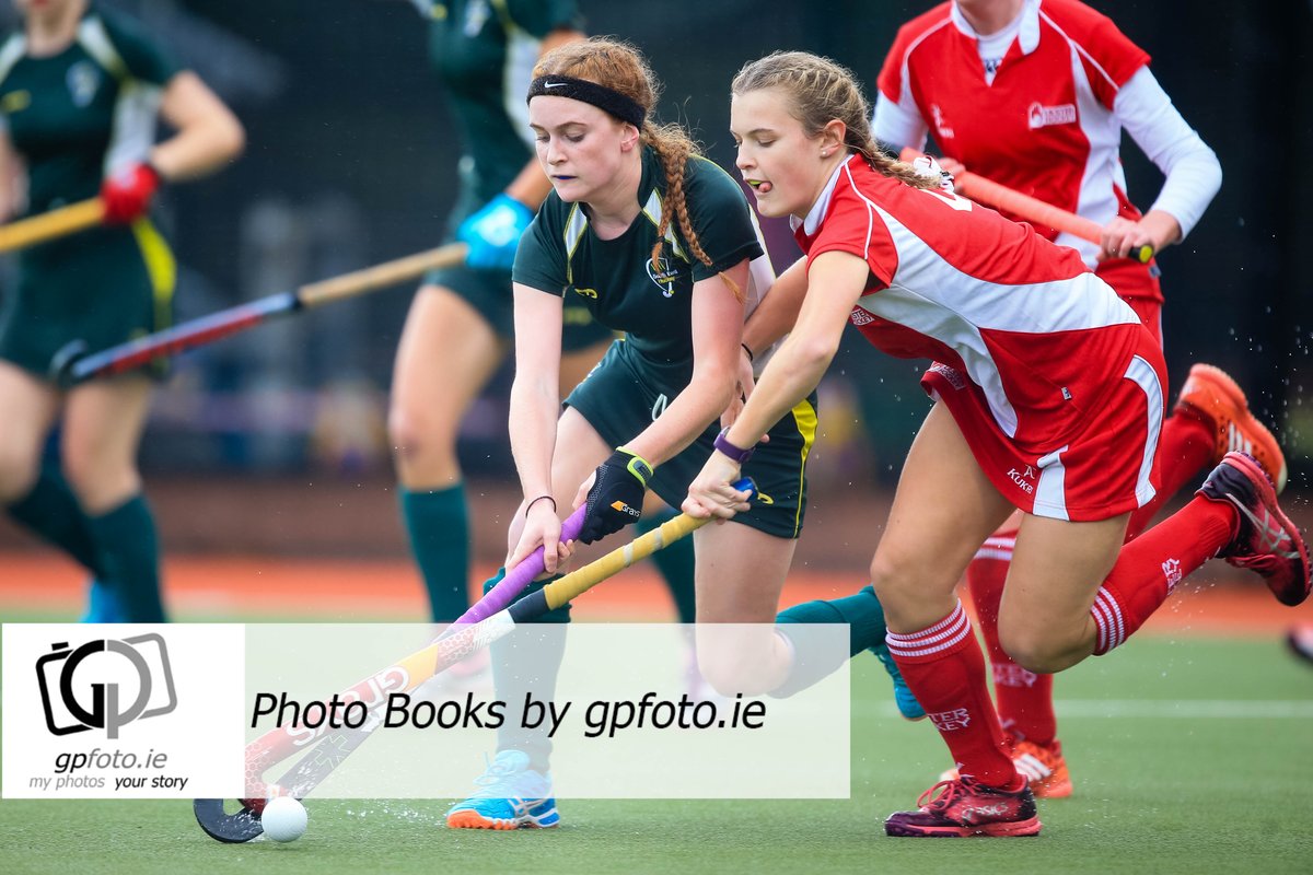 Olivia Berry Ulster U18s chalanges for the ball at the U18s Lady’s interprovincial Tournament Belfast. <a href="/irishhockey/">Hockey Ireland</a>