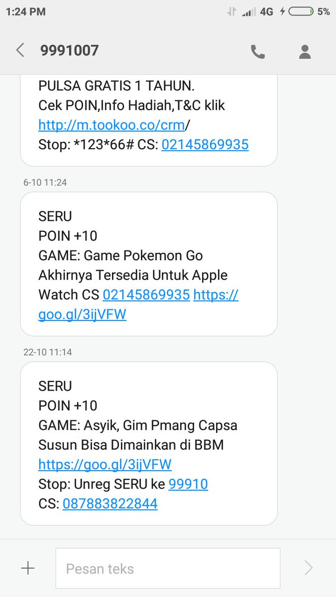 Ka untuk menghentikan sms promosi bagaimana ya? Hampir setiap hari ada sms spt ini <a href="/myXLCare/">myXLCare</a> sangat mengganggu
