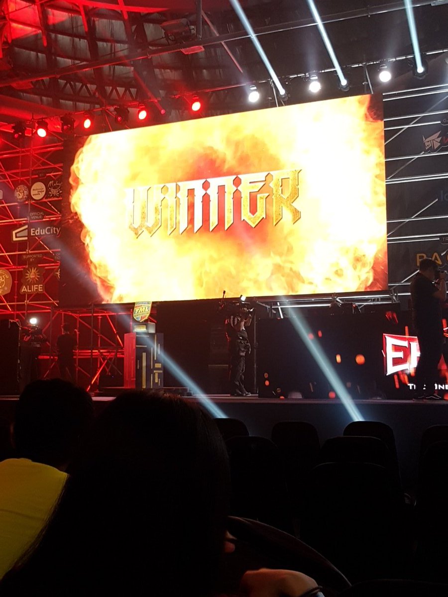 TMLasia's tweet photo. Ehome wins!! #tml2017 https://t.co/uOK00BeuIo
