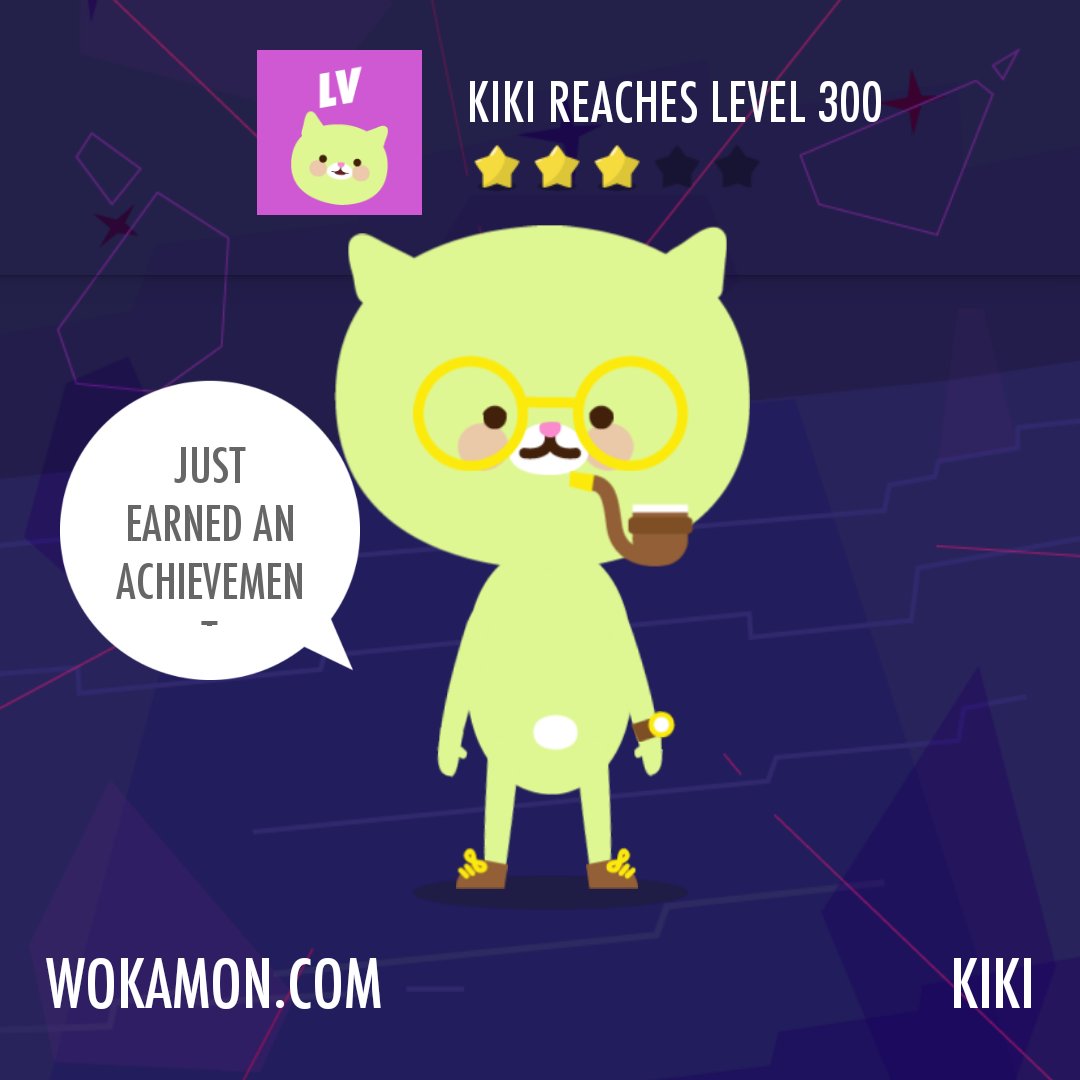 DomWolves's tweet photo. I've just unlocked an achievement with my #Wokamon kiki! @fitbit #Fitbit https://t.co/SHkjqqItDJ https://t.co/JjPJN8F71B