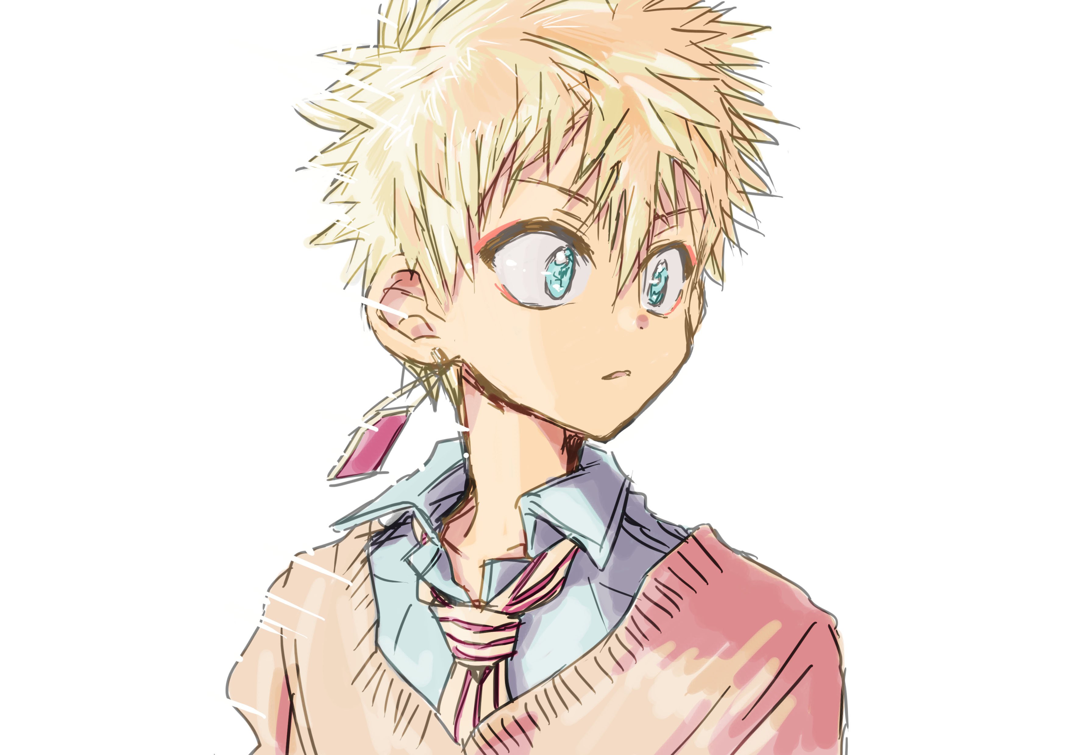 【地縛少年花子くん】光 地縛少年花子くん 源光 描いてみた👧🏻 draw Jibaku Shounen