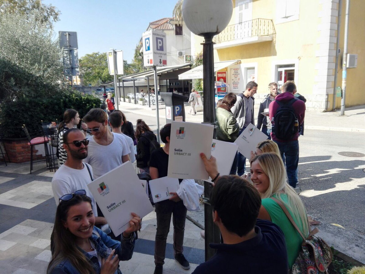 suburbanfringe's tweet photo. Students from all over Croatia are working on @URBACT Action plan in Solin https://t.co/ARtprRyUZQ