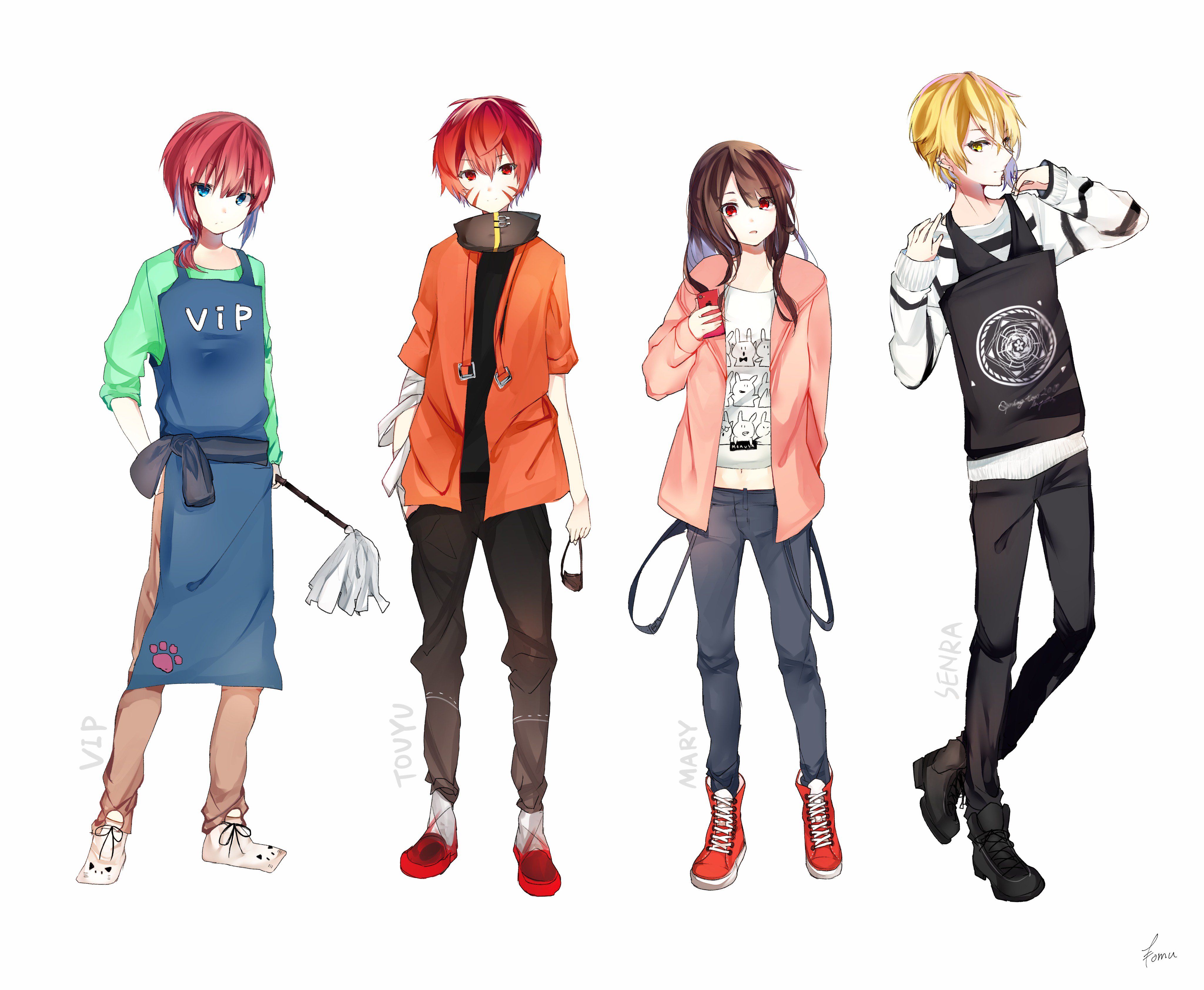 تويتر ぽむいも على تويتر 立ち絵練習ににわかで描きました お題ありがとうございました T Co Sefuo5bndl
