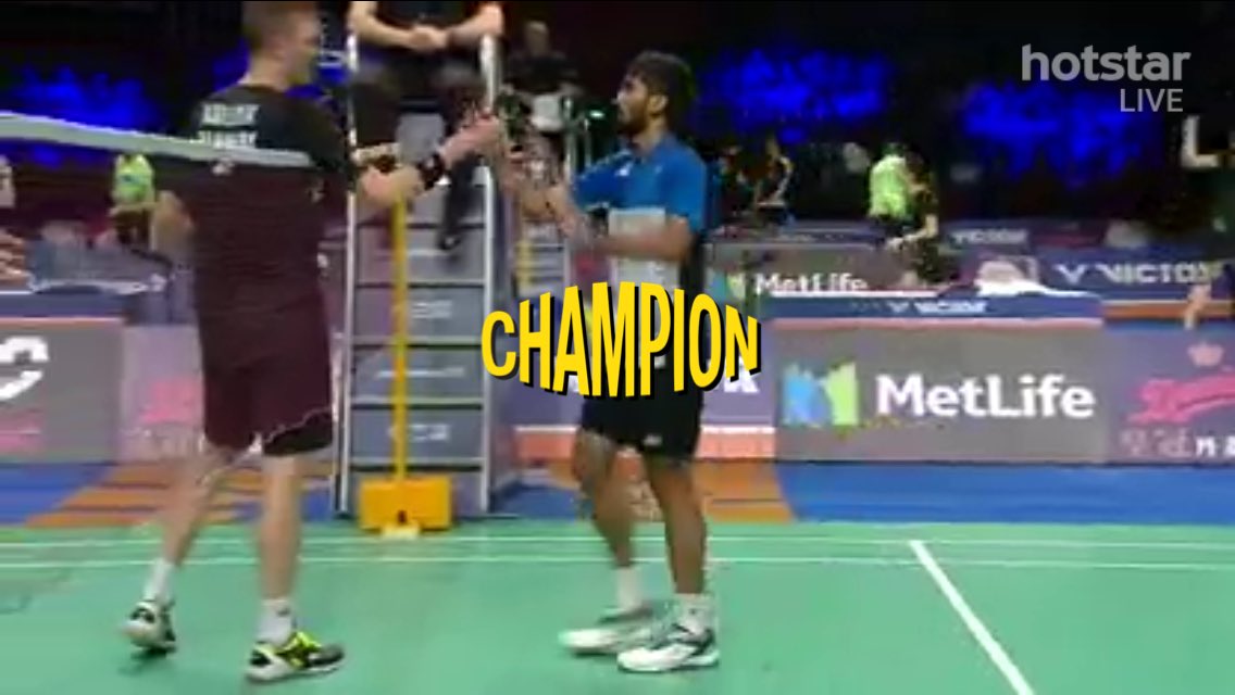 gneshakumar's tweet image. #KidambiSrikanth #A grt start and v expect a grt end                          All the very best