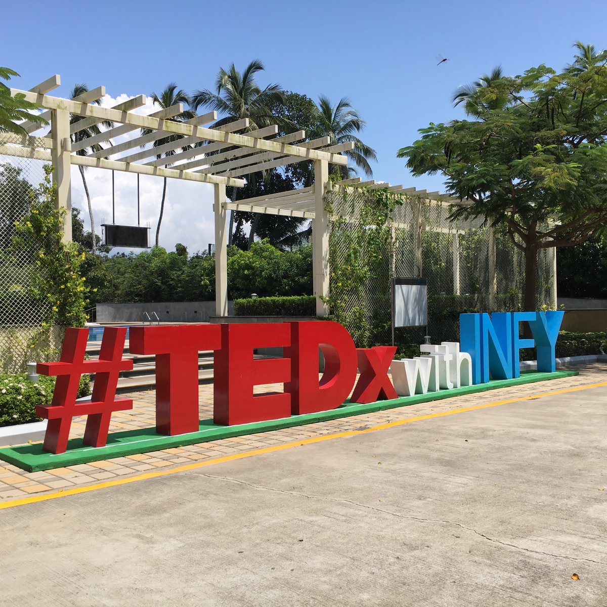 InfosysCareers's tweet photo. All set for #TEDxTVPM at #TEDxwithINFY. Stay tuned for live updates. https://t.co/nvBbRQWdHt