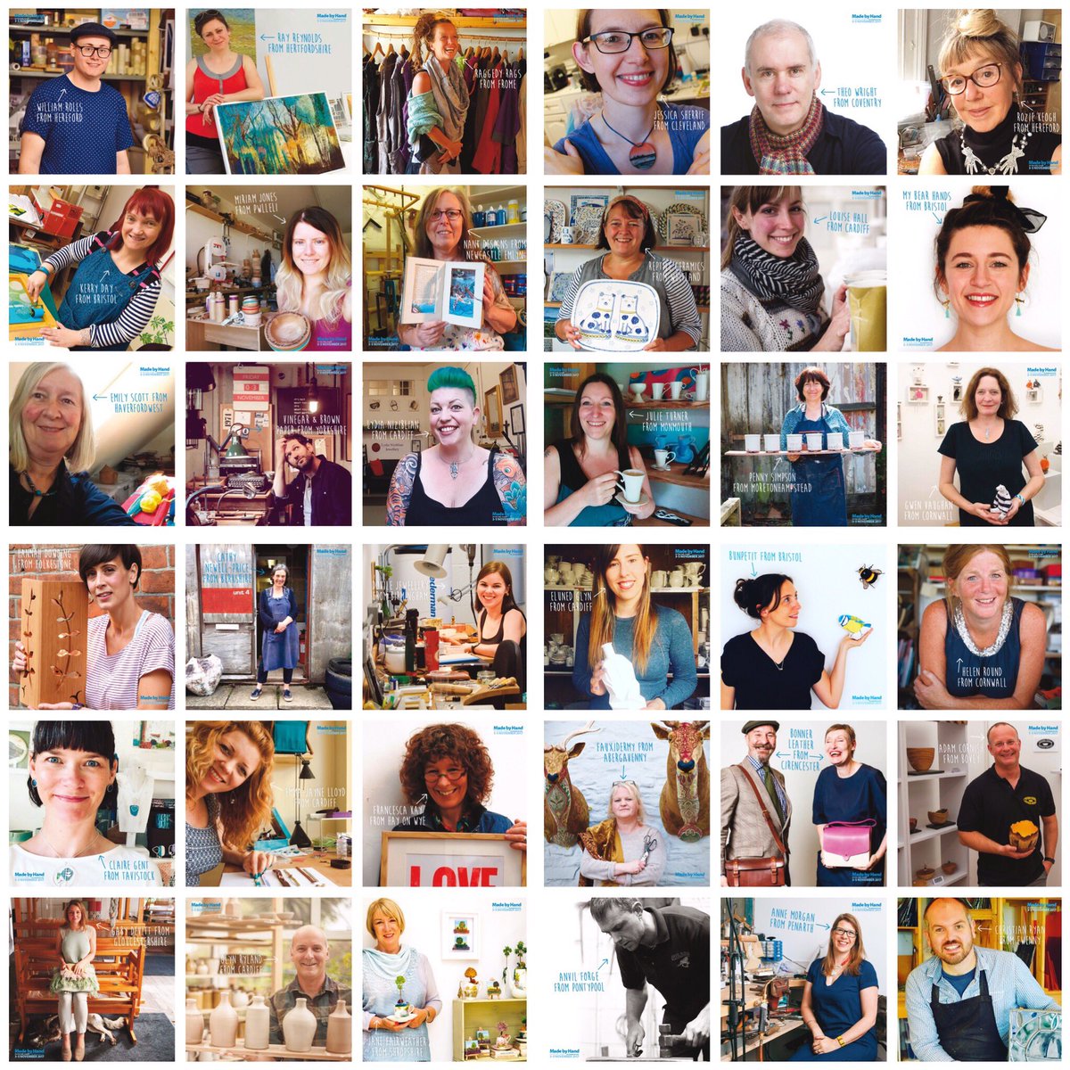 Good Morning! Meet all 135 makers in 2 weeks time <a href="/CityHallCardiff/">City Hall Cardiff</a> for #MadebyHand #Cardiff #ChristmasShoppingSorted bit.ly/MBHTickets17