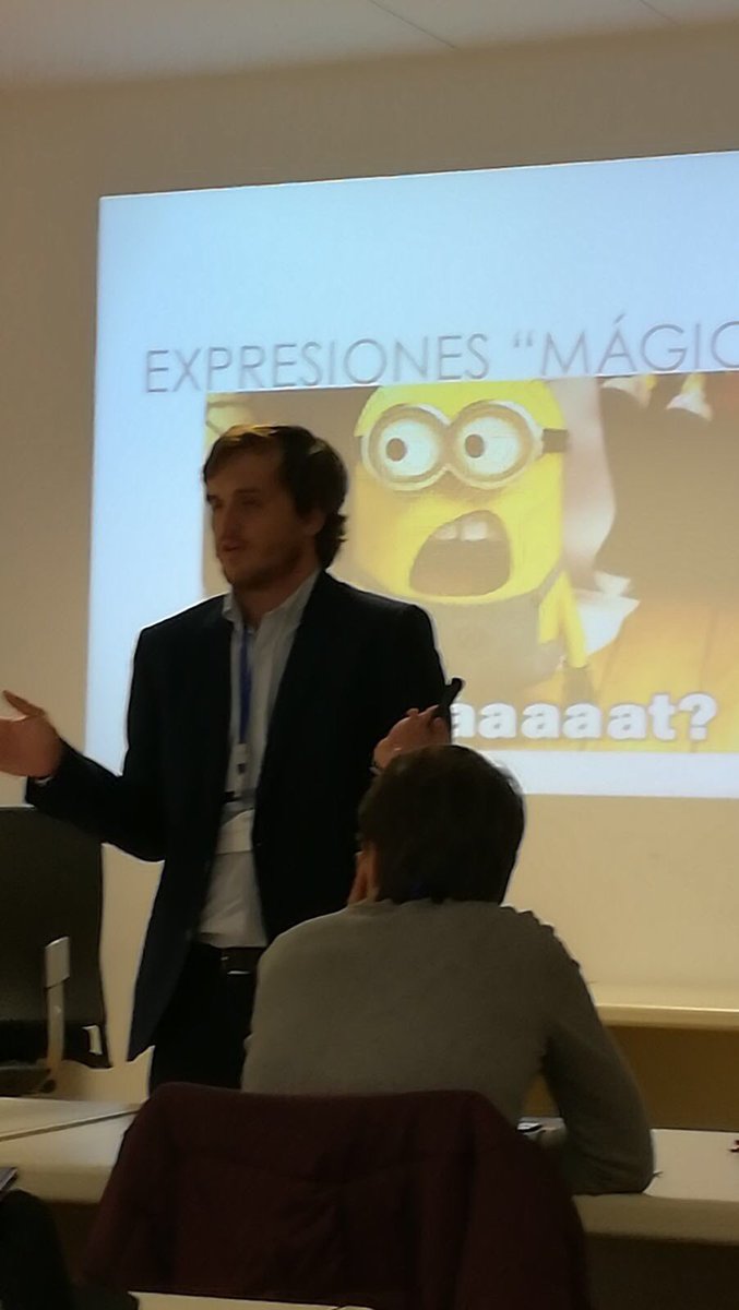 Perfect combination of humor, great speech skills and an up-to-date topic! Thanks with <a href="/AlejandroMO79/">Alejandro Maldonado</a> @CIEB2017 <a href="/El_Romeral/">El Romeral. Attendis</a> <a href="/attendis/">Grupo Attendis</a>