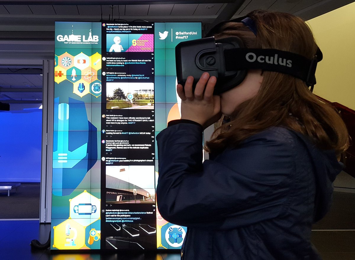ProfMikeWood's tweet photo. Don't miss #VirtualChernobyl @SalfordUni #msf17 @UoSMediaCity, 11 - 5 today. One of many amazing FREE experiences bringing science to life! https://t.co/oNnqzMm4AN