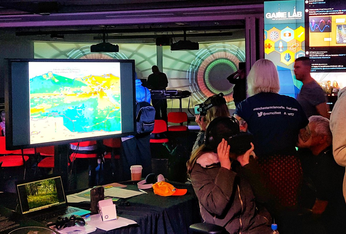 ProfMikeWood's tweet photo. Don't miss #VirtualChernobyl @SalfordUni #msf17 @UoSMediaCity, 11 - 5 today. One of many amazing FREE experiences bringing science to life! https://t.co/oNnqzMm4AN