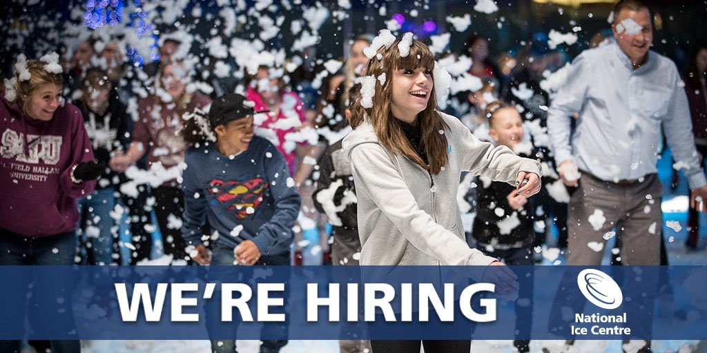 Nat_Ice_Centre's tweet photo. *WE'RE RECRUITING*
We're looking for Customer Experience Coordinators within our ice skating department! Details > https://t.co/s696KywbKl https://t.co/jT7FEzMUKm