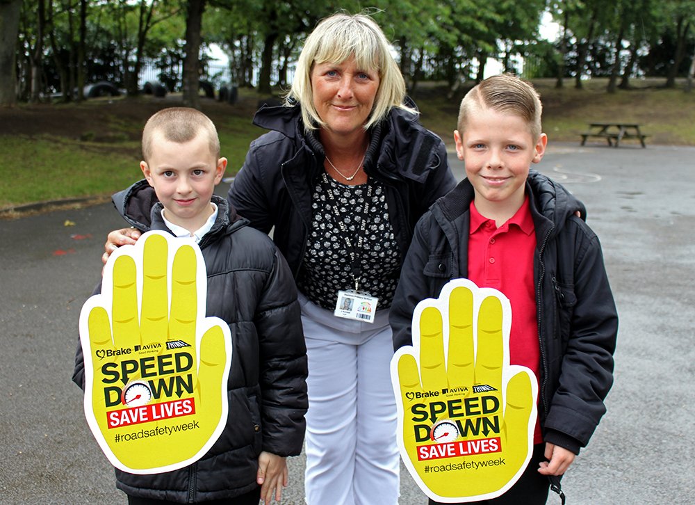Brake, the road safety charity tweet media