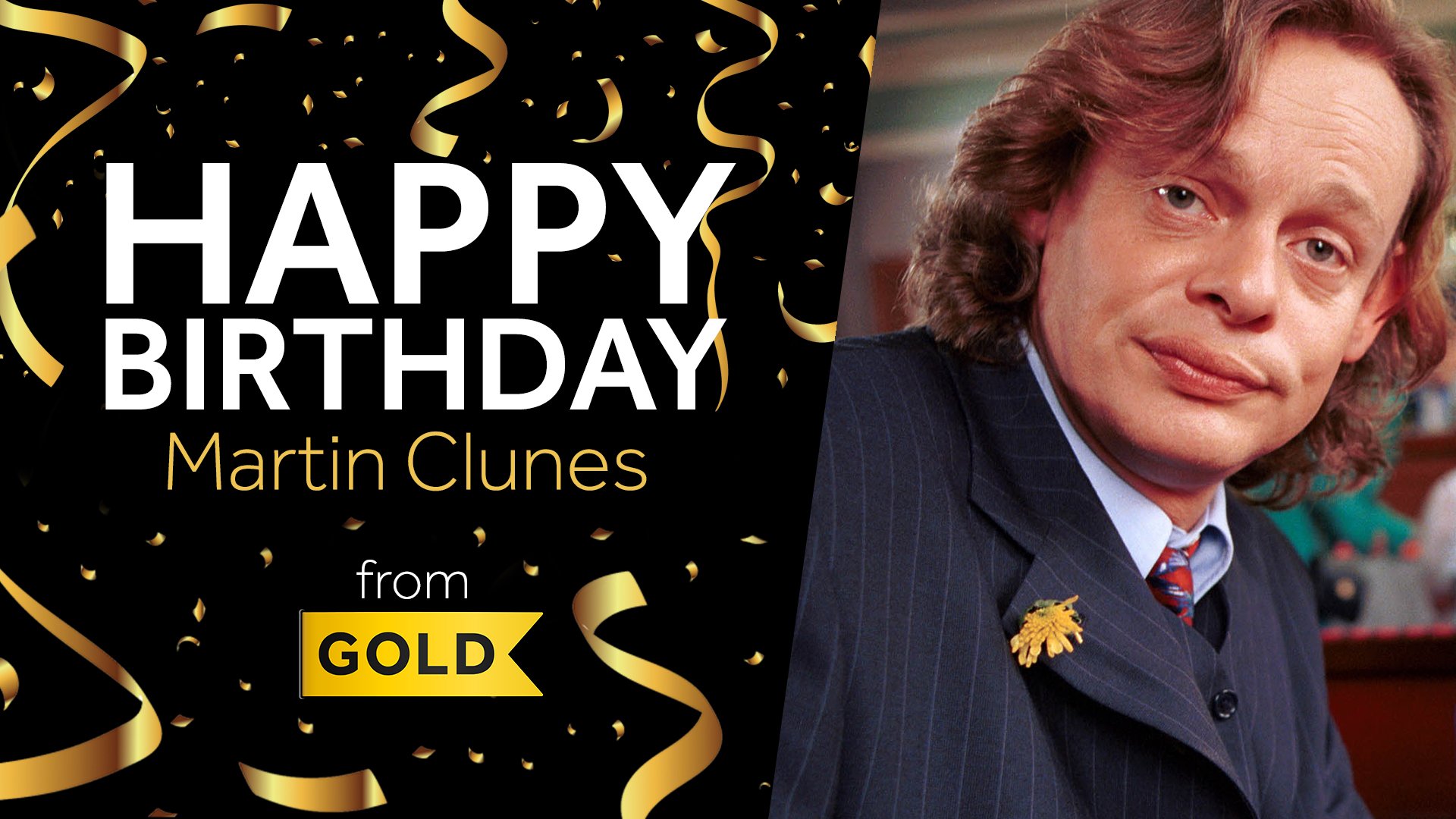 He spent 6 years as a man behaving badly, so the least we can do is wish Martin Clunes a very Happy Birthday! 