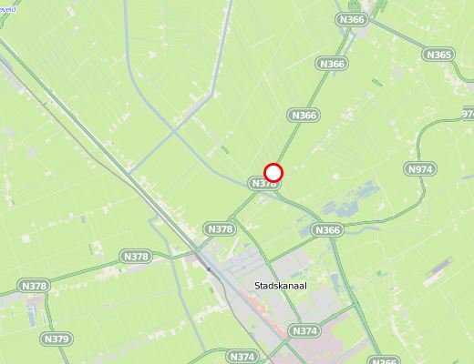 RWSverkeersinfo's tweet photo. De #N366 Ter Apel <> Veendam is  in  beide richtingen tussen de #N374 en de #N378 thv. Stadskanaal tot 12.00 u dicht #ongeval #vrachtauto. https://t.co/PzI7pfX3x0