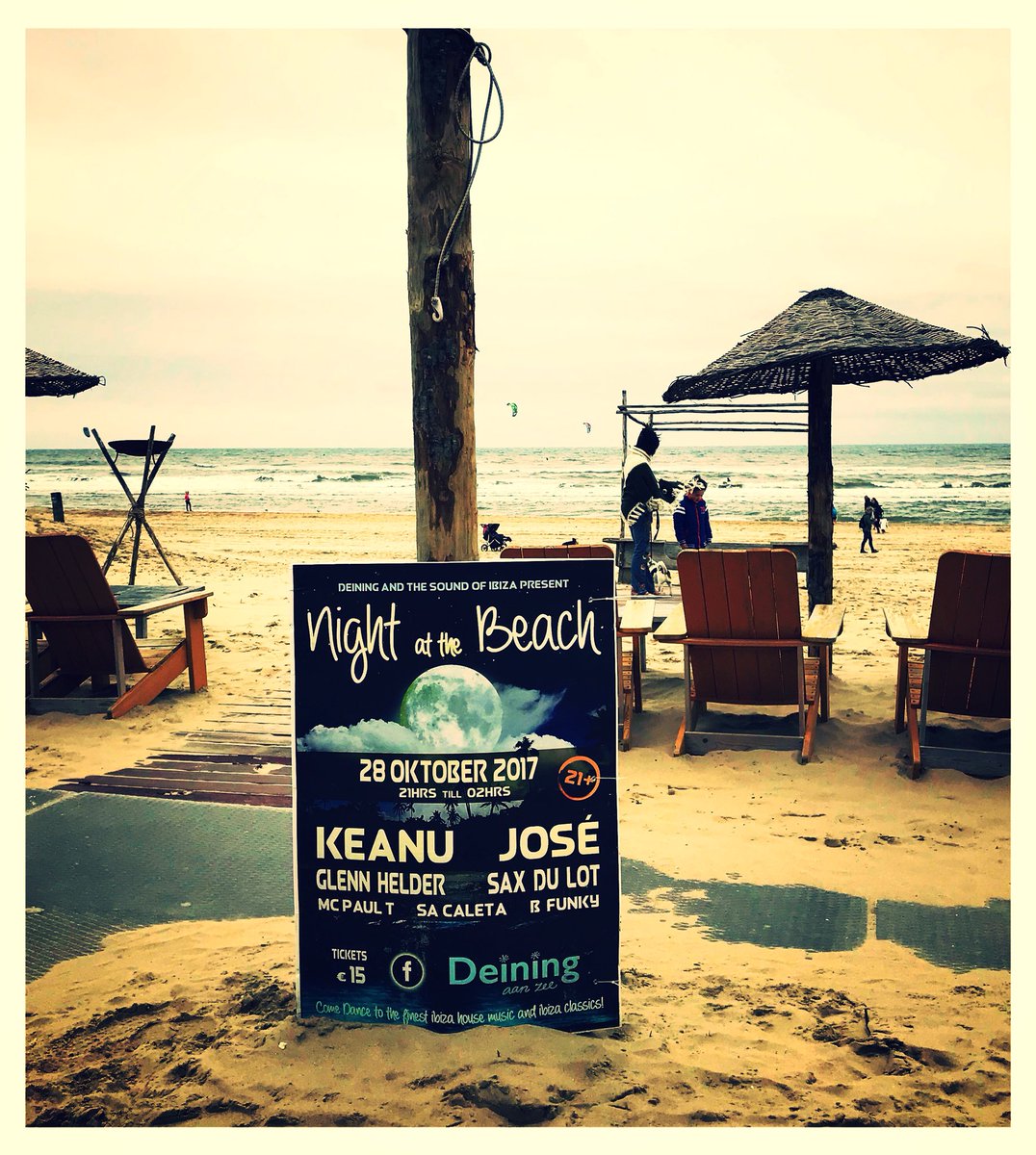 Be part of this! 😁 Night at the Beach <a href="/dedeining/">Deining Castricum</a> with <a href="/DJJoseHolland/">DJ JOSE</a> <a href="/bfunky/">B-Funky</a> <a href="/DjSaCaleta/">Sa Caleta</a> #house #dj #beach #night #techhouse #ibiza #music