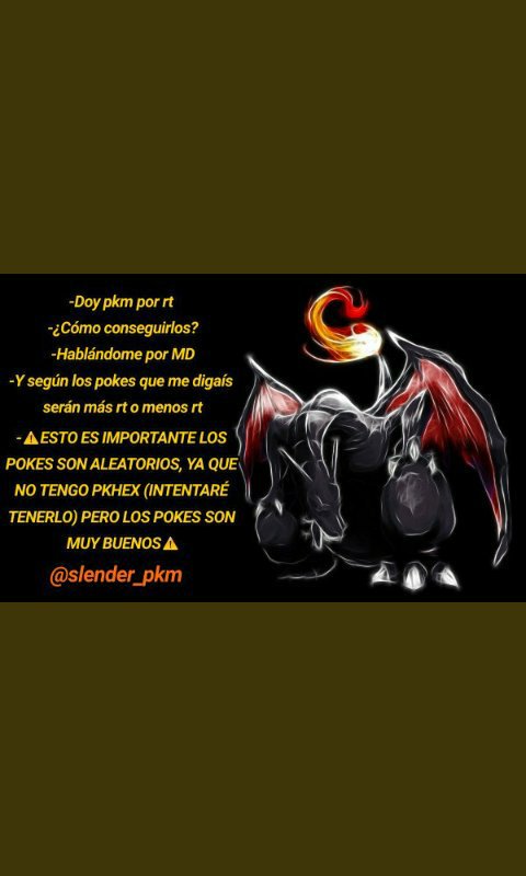 slender_pkm's tweet photo. ¿Se viene? OFERTA  DE POKEMONS  POR RTS:
-1PKE=10RTS
-2PKE=15RTS
-3PKE=20RTS
-4PKE=25RTS
+ MÁS DE 4 SON 55RTS! La orfera dura poco! MDD! https://t.co/Zig9a86nIG