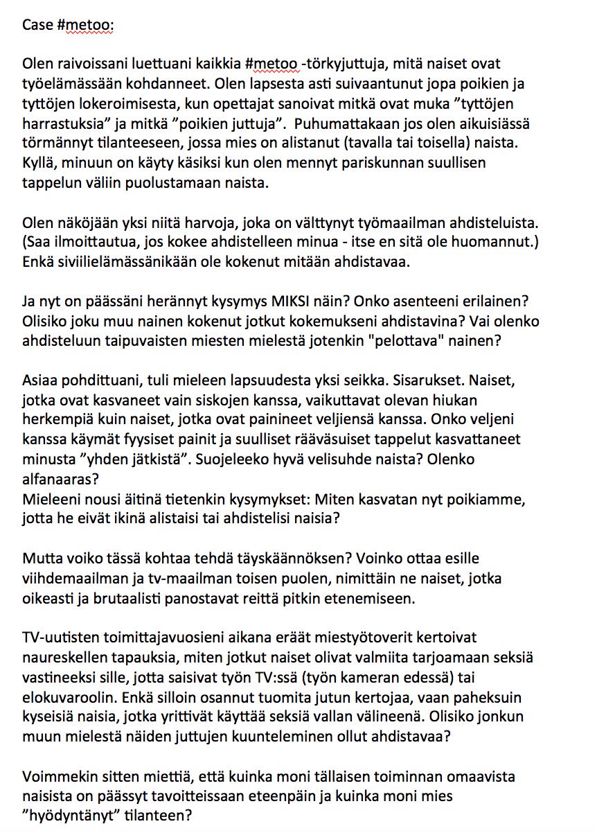 SUULLINEN seksi työ