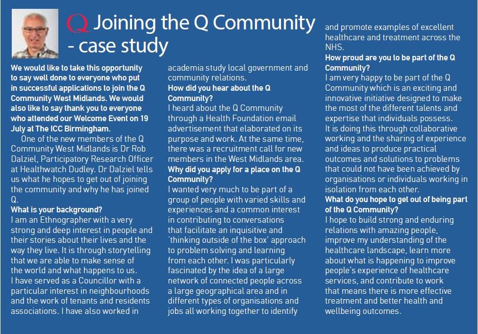 PtSafetyWM's tweet photo. Have a read of a case study of a new #QWMids member who joined the community this year. https://t.co/TMoMpB3lU3