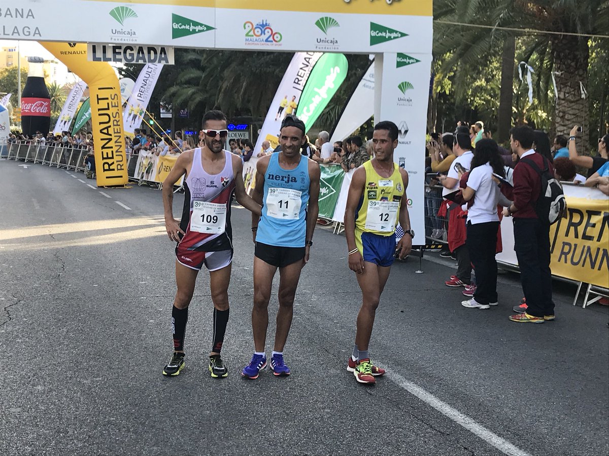 Nueva victoria de El Mouaziz en la #CarreraUrbanaMLG Sabili y Díaz Carretero completan el podio. diariosur.es/deportes/dorsa…