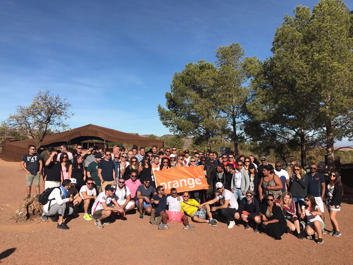 fbyvalentin's tweet image. #Orange#G4#seminaire#Marrakech2017!!!!