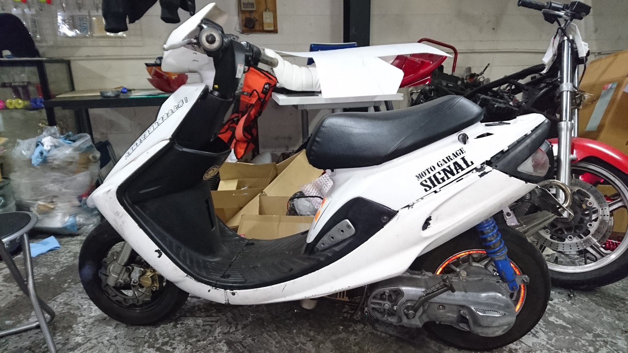 3yk 3kj ジョグ ジョグ50 JOG50 チャンバー 美品 新作 G03Xパワーアップチャンバー ジョグ 3KJ スーパージョグZR