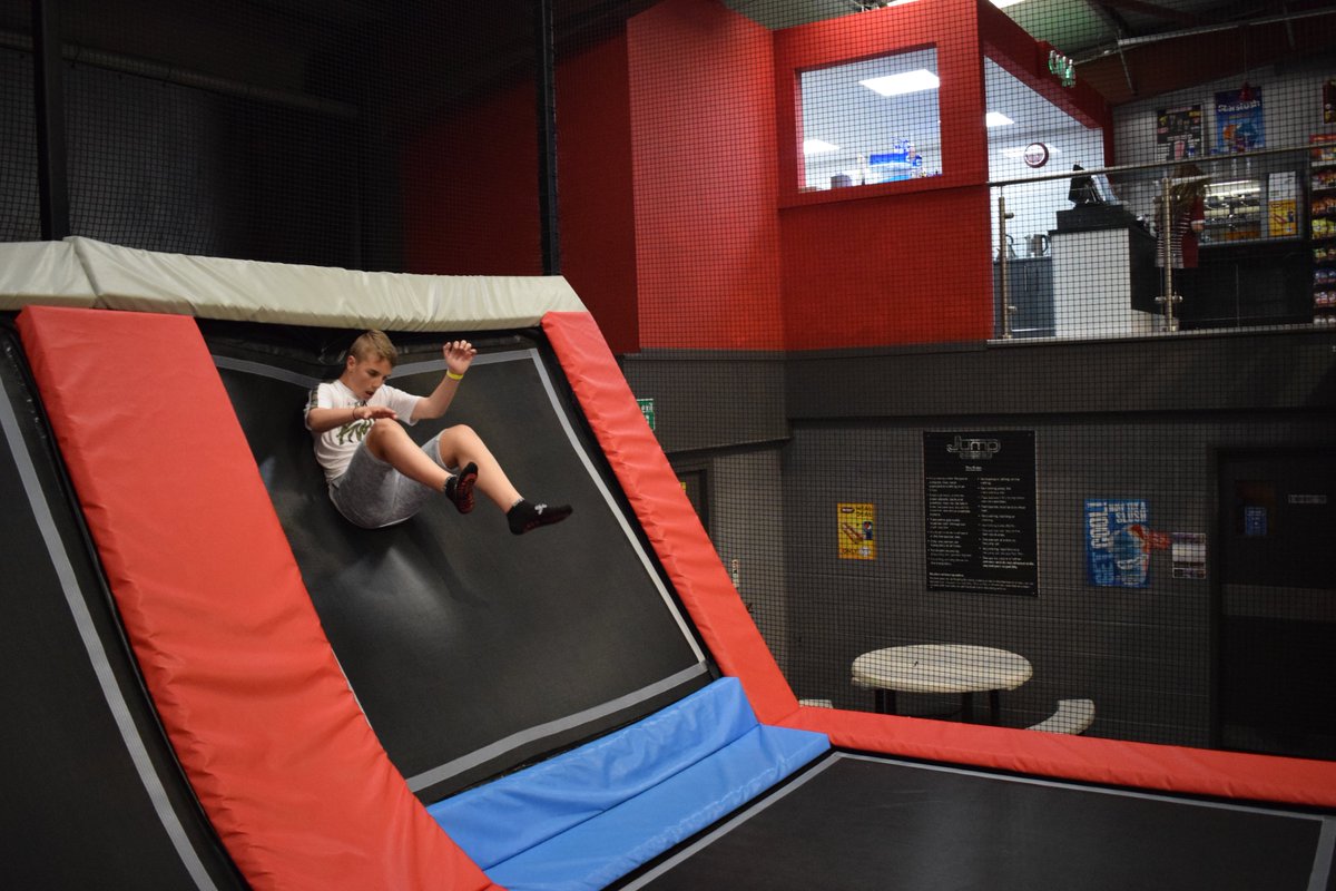 WiganJDivision's tweet photo. Escape from the windy weather, you certainly wont feel the cool breeze after an hours bounce!☕🍂💥 https://t.co/eqf9jQjnRE