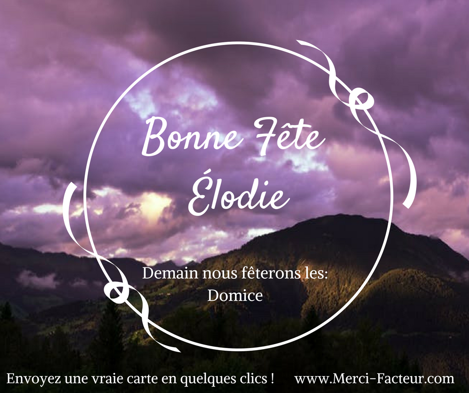 Merci_Facteur's tweet photo. Bonne Fête Élodie !
Envoyez une vraie #carte pour lui souhaiter une bonne fête: https://t.co/6ZrfQNQRLj
#bonnefête #Fête #Élodie #Domice https://t.co/NftVf1Xcdl