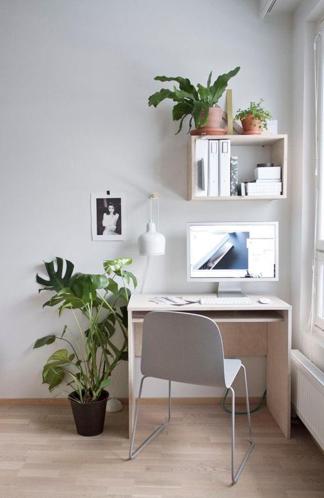تصميم مكتب منزلي صغير