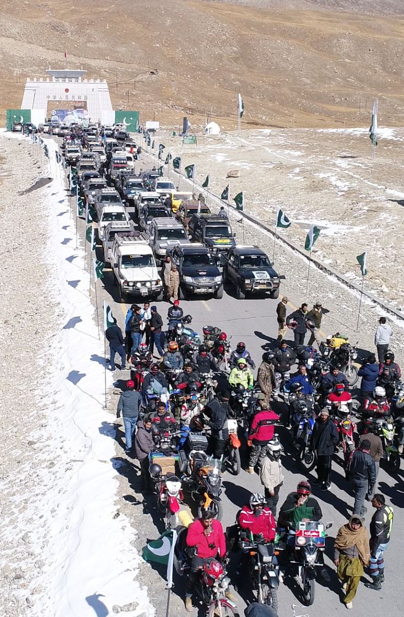 HuzaifaGaba3's tweet photo. #PakMotorRally is going on in full swing. This event is proof that Pakistan is flourishing. https://t.co/s5rg7RNJr8