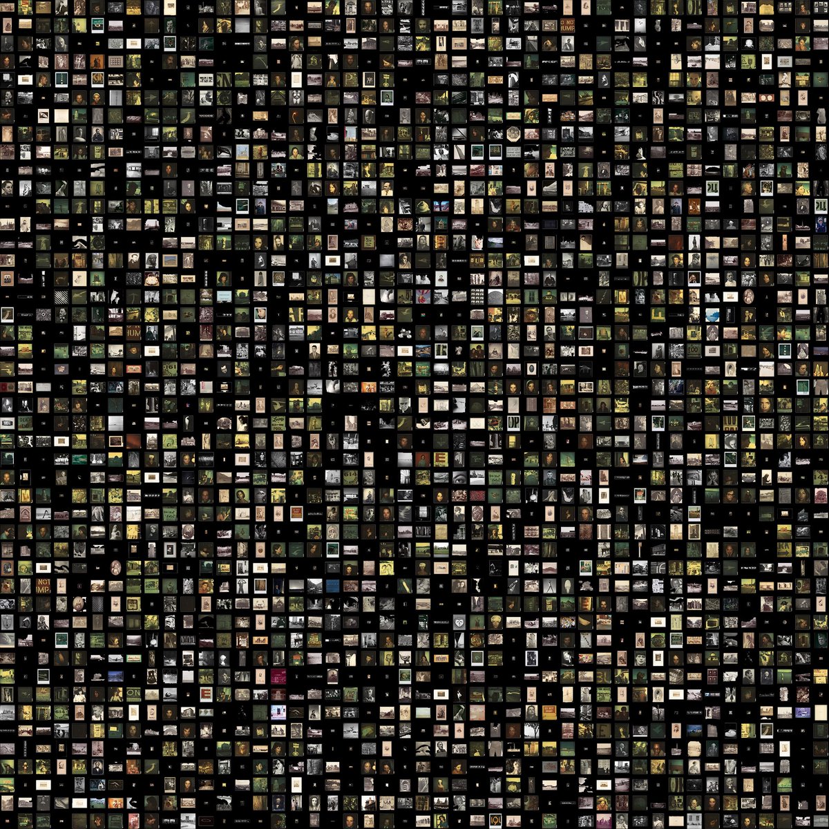joshbegley's tweet photo. Every photograph in the @metmuseum collection https://t.co/b2vik7ebNJ https://t.co/JuwR2FCnVW