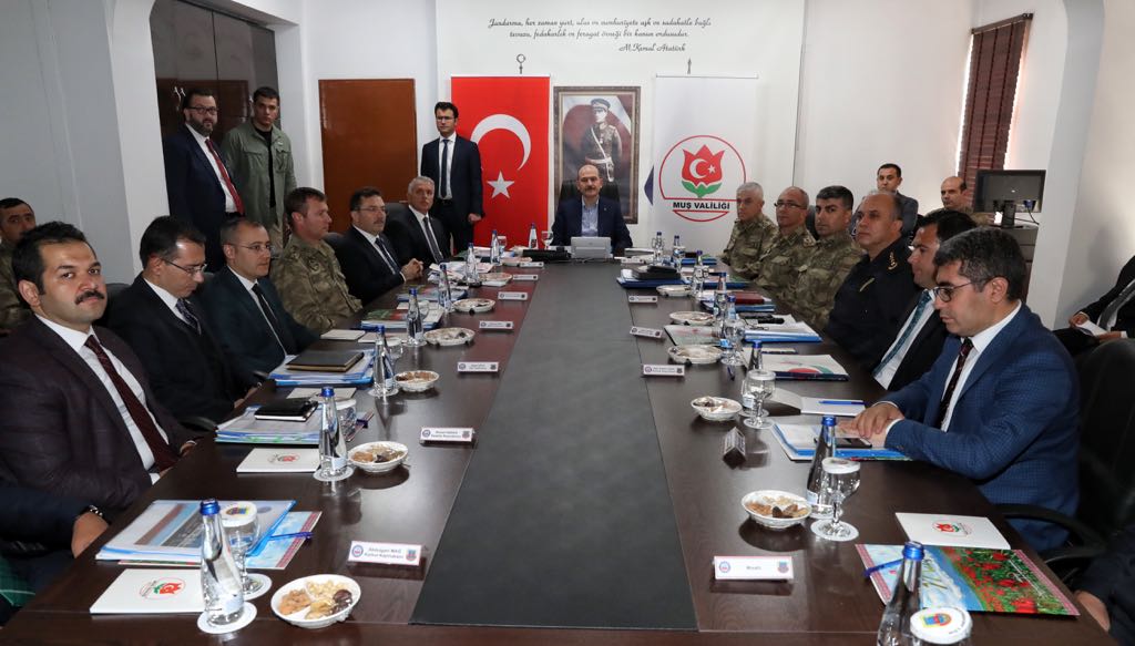 Muş İl Jandarma Komutanlığı'nı ziyaret ediyoruz