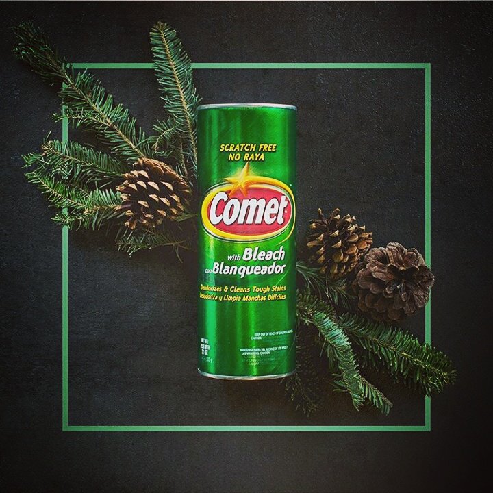 CrazyCleaner2's tweet photo. Did you guys know that the original powder @CometCleansers are #pine scented?!? I'm shocked that I didn't know this! #cometcleanser #comet https://t.co/4cYtHCn5BJ
