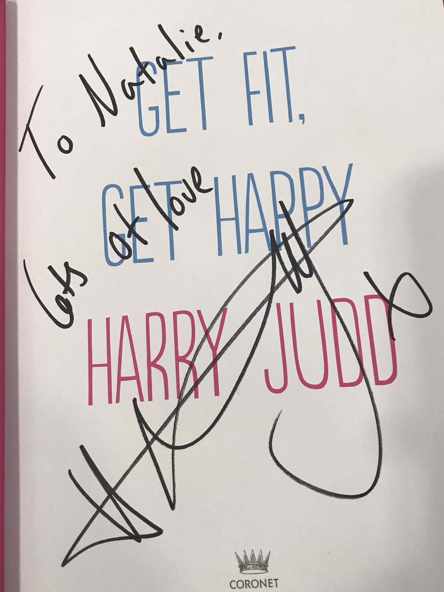 NatalieS22's tweet photo. Thank you @mcflyharry #GetFitGetHappy https://t.co/IzZOd0vNXR