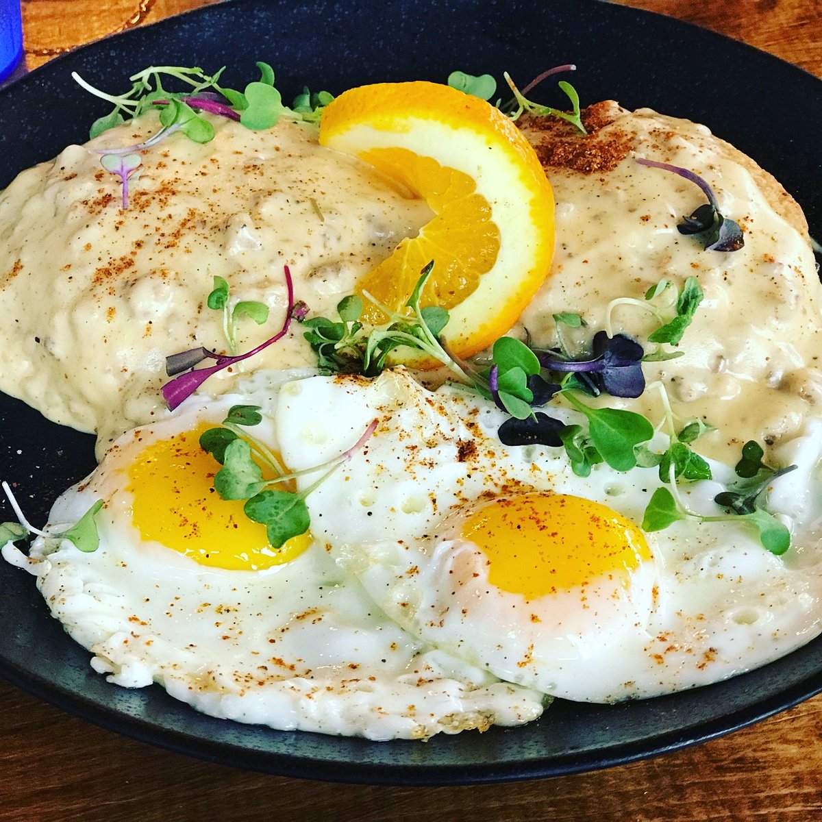 changorosataco's tweet photo. Biscuits and Gravy, Chango-style. Brunch is served! 

#changorosa #brunch #sundayfunday #sunday #sundaybrunch #hartford #hartfordhasit https://t.co/5esWq3EAHZ