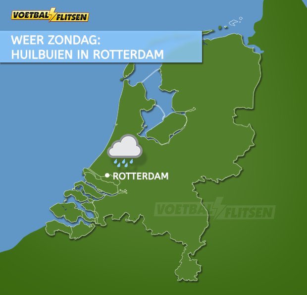 Sjoerdste's tweet photo. Het weer voor vandaag !#010aja https://t.co/mVINXJLbd9