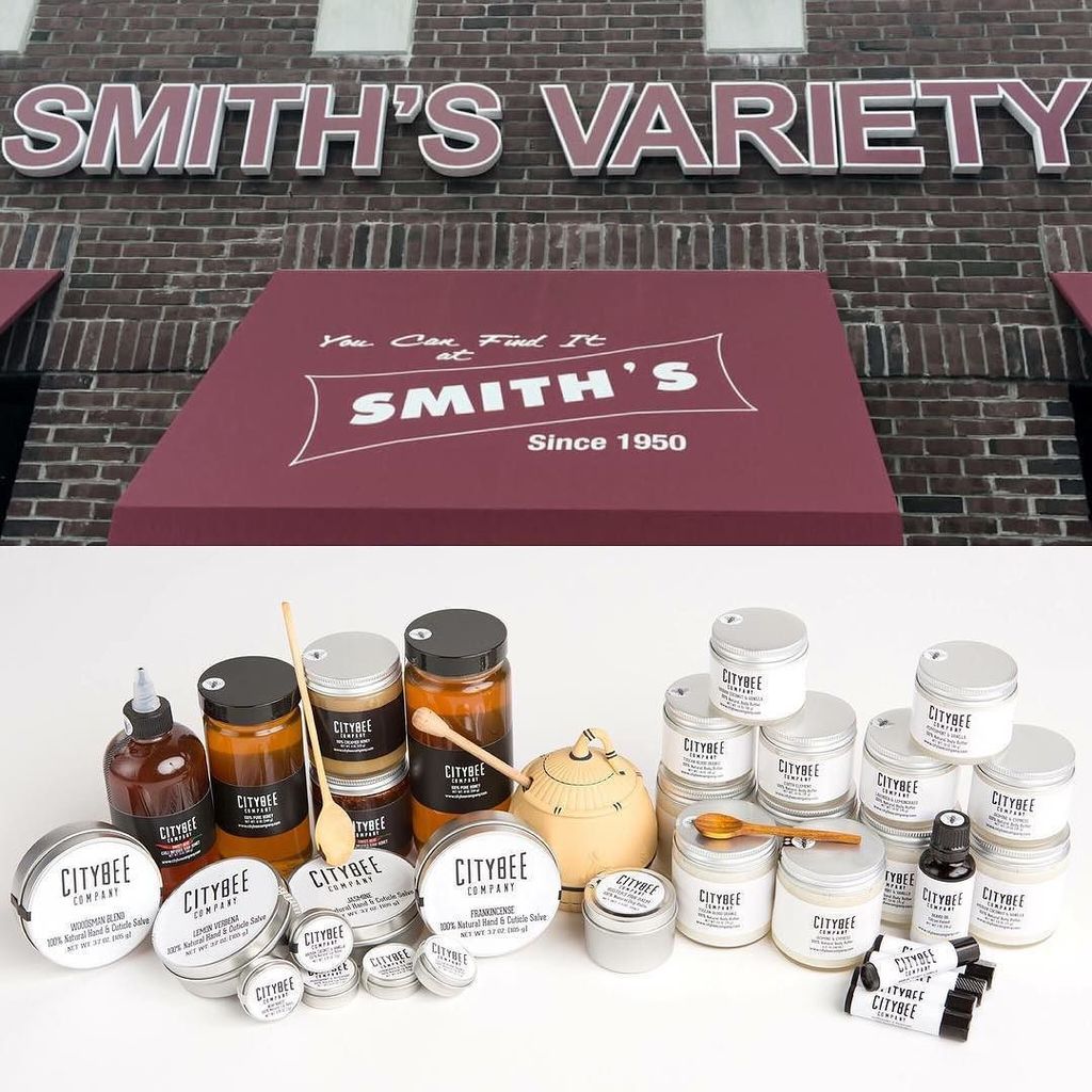 CityBeeCompany's tweet photo. Smith’s Variety & Gift Shoppe is restocked with @citybeecompany products!
#allnatural #skincare #honey #smallbatc… https://t.co/RmBtZli3Z5 https://t.co/kdZ4a3fMhq